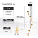 Ljojo Marble Pendant Light for Kitchen Bar Counter Coffee Shop
