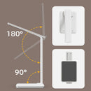LED Desk Lamp with Wireless Charger Touch Dimmable Night Light USB Port by Ljojo