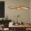 Wabi-sabi Rattan LED Pendant Light | Stylish Chandelier for Home Decor by Ljojo