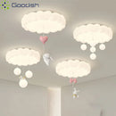 LED Cloud Bubble Ball Chandelier for Living Room Decor by Ljojo