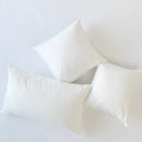 Ljojo 3D Throw Pillow Core in White Napped Cloth, High Elasticity & Washable