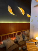 Fish Shaped Wall Lamp Decoration for Homestay Tea Room | Unique Handcrafted Light Fixture by Ljojo