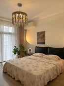 French Rope Pendant Light Chic Home Decor by Ljojo, Elegant Lighting Fixture for Dining Living Bedroom
