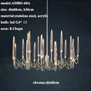 Ljojo Luxe Bar Dining Room Chandelier - High-End Crystal Light