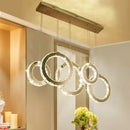 Large Luxury Crystals Dining Room Pendant Chandelier by Ljojo