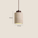 Travertine Pendant Lamp: Stone Chandelier by Ljojo - Hanging Light Fixture for Modern Interiors