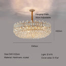 Modern Luxury Crystal Chandelier - Elegant Pendant Light Fixture by Ljojo