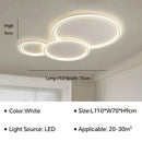 Ljojo Geometric LED Ceiling Light Chandelier Modern Living Room Decorative Home Lamp