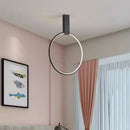 Modern Round LED Ceiling Light for Bedroom Living Room Dining Room by Ljojo