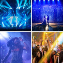 Ljojo™ 18x10W RGBWAL LED Par Lights for DJ Disco Party, Concerts, and Events