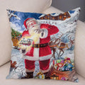Christmas Santa Claus Pillowcase - Ljojo Christmas Day Party Sofa Decoration Gift