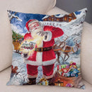 Christmas Santa Claus Pillowcase - Ljojo Christmas Day Party Sofa Decoration Gift