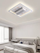 Modern LED Ceiling Fan Light with Remote Control for Living Room - Ljojo