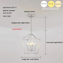 Ljojo Vintage Iron Pendant Light Modern Led Chandelier for Living Room Dining Bedroom Kitchen Island