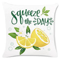 Ljojo Lemon Fruit Series Cushion Cover 45x45cm Home Decorative Pillowcase
