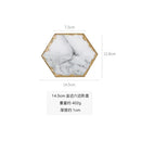Ljojo Marble Coaster Set for Table Decoration