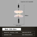 Minimalist Chandelier Light Pleated Restaurant Pendant Lamp - Ljojo