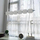 French Cream Style Pendant Light Glass Lamp for Living Room Terrace Tea Room by Ljojo