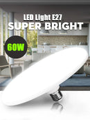 Ljojo 220V LED Ceiling Lamp Super Bright Round UFO Shape Light for Indoor Lighting