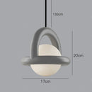 LED Green Planet Balloon Chandelier for Bedroom, Nordic Style - Ljojo