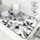 Ink Flower Absorbent Drying Mat Set by Ljojo — Tableware Protection & Decor