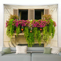 Ljojo 3D Flower Wall Tapestry Garden Poster for Living Room Bedroom Decor