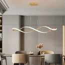 Modern LED Chandelier Hanging Light | Minimalist Home Decor Pendant Lamps by Ljojo