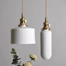 Ljojo Japanese Minimalist Brass Retro Chandelier for Tavern Restaurant Bar Bedroom Decor