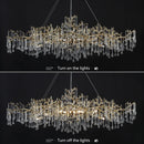 Luxury Gold Tree Branch Teardrop Crystal Chandelier Modern LED Home Decor by Ljojo