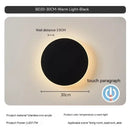 Ljojo LED Touch Sensor Wall Lamp - Modern Minimalist Style for Bedroom, Staircase, Porch