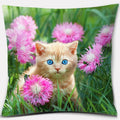 Cute Cat Series Pillowcase for Home Decor by Ljojo