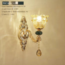 LED Crystal Ceramic Retro Ceiling Chandelier European Style Luxury Lamp for Living Room by Ljojo