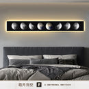 Ljojo LED Light Painting Wall Decor for Bedroom and Living Room - Long Illuminated Background