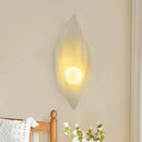 Ljojo Leaf Wall Lights Bedroom Sconce Lamp Modern Resin Corridor Bedside Aesthetic
