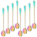 Ljojo Long-Handled Stainless Steel Soup & Dessert Spoon Set