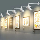 Ljojo LED Telescopic Wall Lamp Sconce - Adjustable Arm Spot Light for Gallery