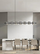 Ljojo Restaurant Pendant Light Modern Minimalist Bar Counter Glass Strip Light Nordic Designer