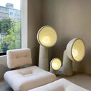 Japanese Style Resin LED Desk Lamp Nordic Art Design Study Bedside Table Floor Lamp by Ljojo