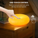 LED Donut Nordic Wall Lamp Touch Dimmable - Ideal for Bedroom Study Room Living - Ljojo