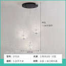 Light Luxury Crystal Pendant Light - Modern Designer Style for Bedroom Living Room Dining Room by Ljojo