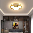 Minimalist Ring LED Ceiling Lamp for Bedroom | Modern Indoor Lighting Fixture by Ljojo