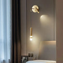 LED Wall Light Bedroom Lamp Reading Spotlight Chandelier Postmodern Minimalist Hotel Room Bedside Wall Light by Ljojo