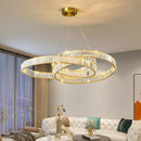 Modern Crystal Chandelier Luxury Pendant Lamp for Living Room Dining Room by Ljojo