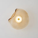 Nordic Luxury Glass Wall Lamps Round Minimalist for Living Room - Ljojo