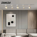 Ljojo 100-120cm LED Chandelier Track Light for Living Dining Kitchen Corridor Lighting
