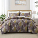 Leaf Plant Duvet Set, Boho Quilt Cover, Home Bedding by Ljojo