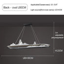 Ljojo Snow Mountain LED Chandelier | Chinese Style Pendant Light for Living & Dining Room