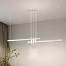 Modern LED Pendant Light Bar Counter Strip Chandelier - Ljojo