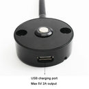 Ljojo LED Reading Light with USB Port, Touch Dimmable Gooseneck Lamp for RV Boat