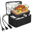 Ljojo Mini Oven Heater: 80W Quick Heating Electric Lunch Box Warmer Plate